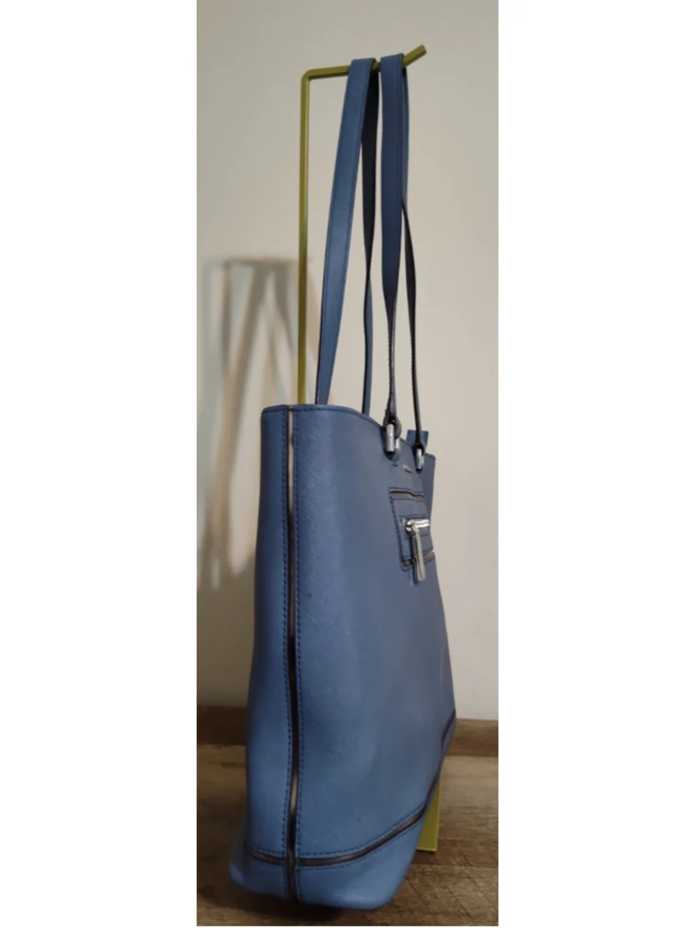 Michael Kors Cornflower Blue Leather Padded Handbag